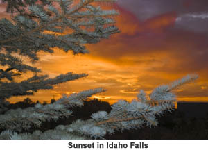 Idaho sunset